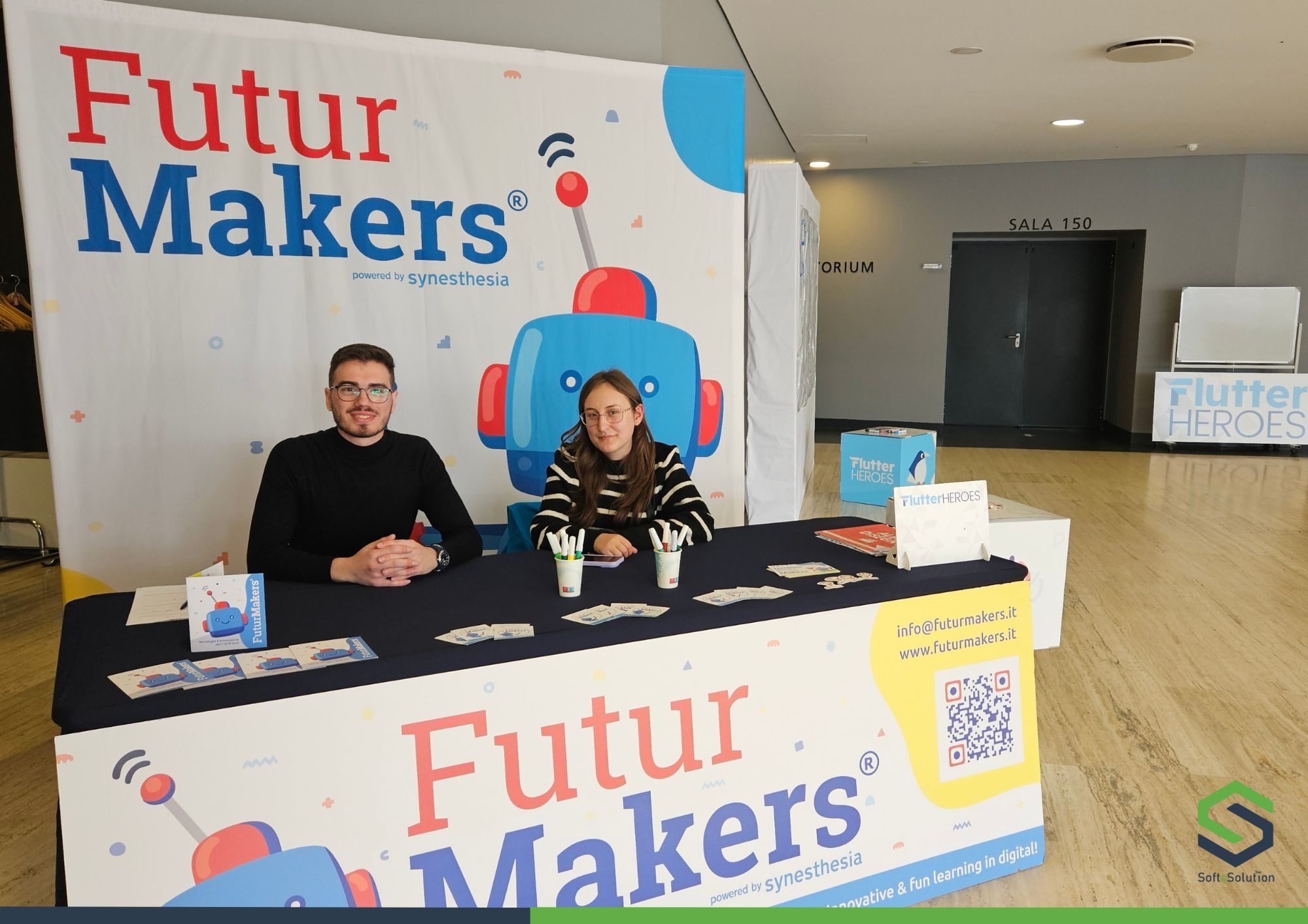 Soft & Solution Team Attends Flutter Heroes 2024 Workshop in Turin